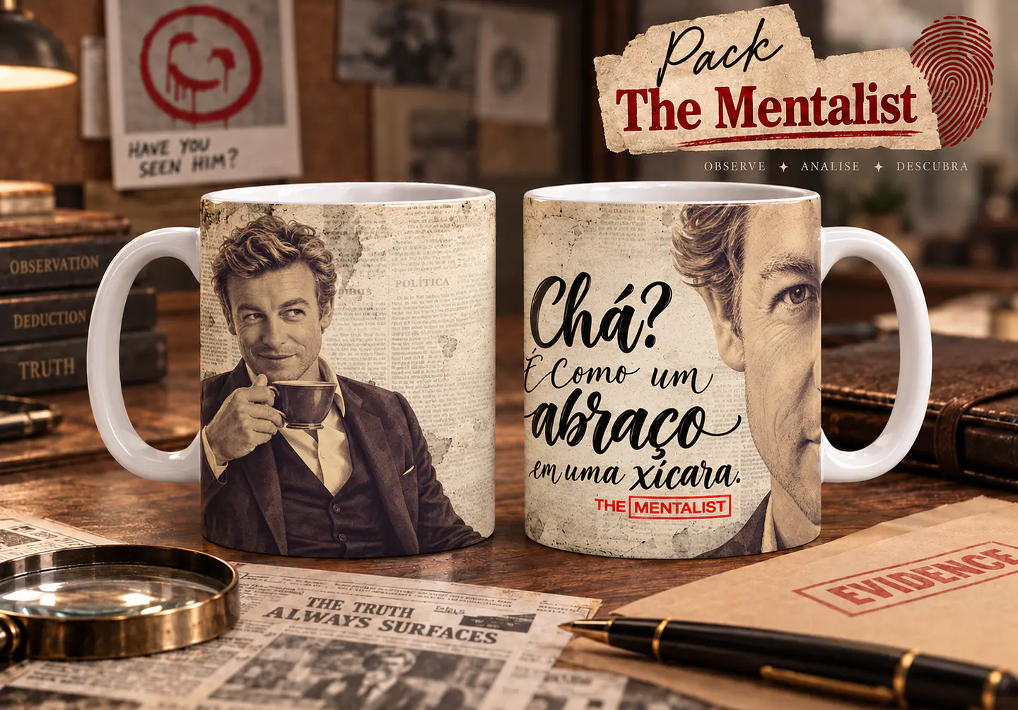 Pack The Mentalist - Canecas 29