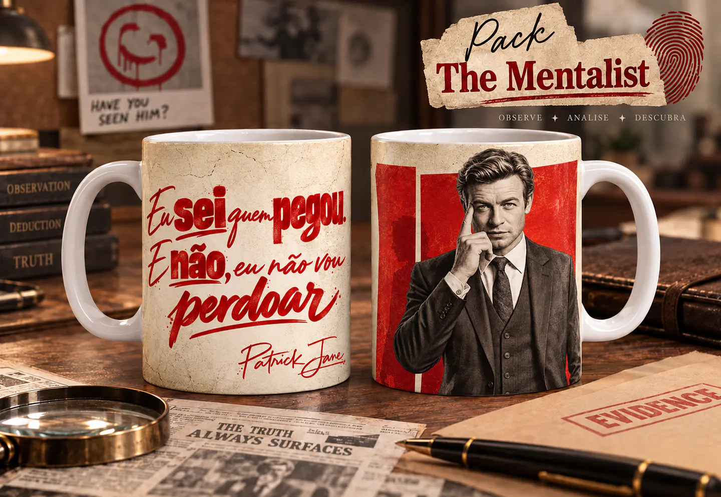 Pack The Mentalist - Canecas 30
