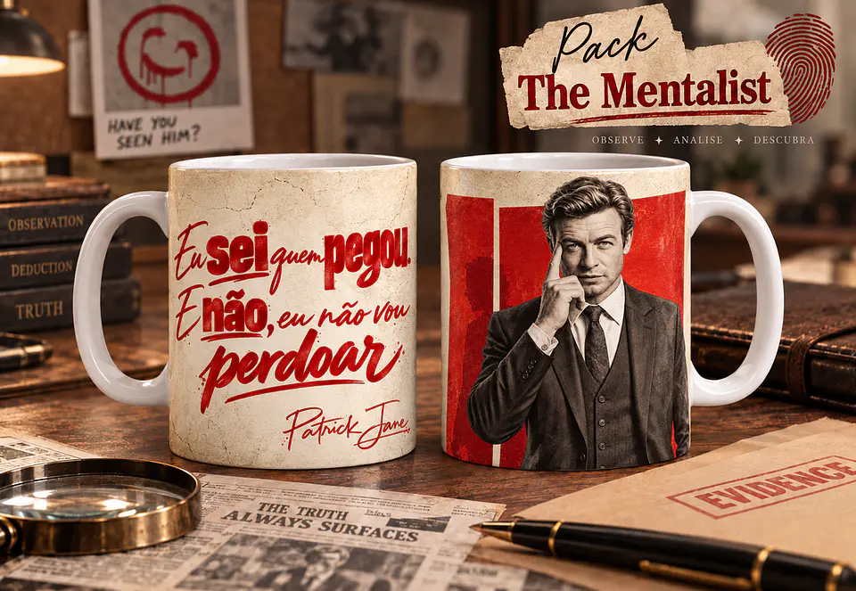 Pack The Mentalist - Canecas 30