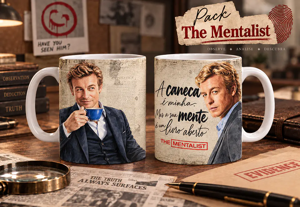 Pack The Mentalist - Canecas 31