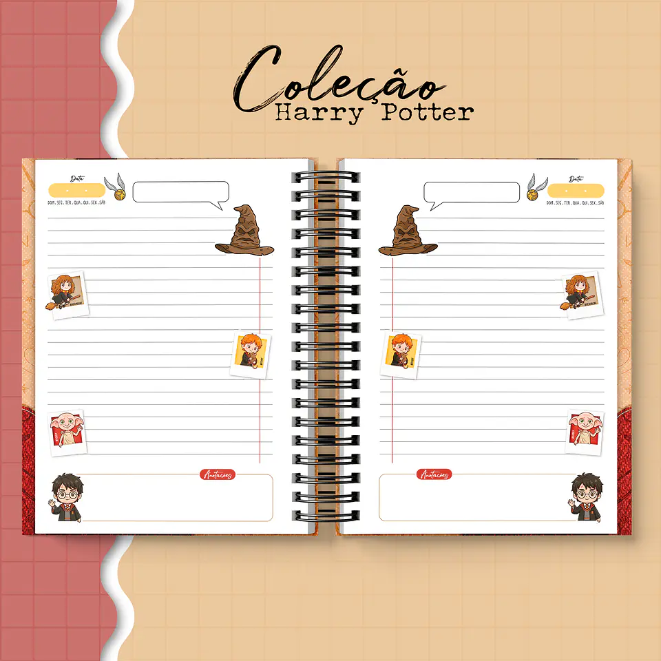 Coleção Harry Potter - Encadernação 12