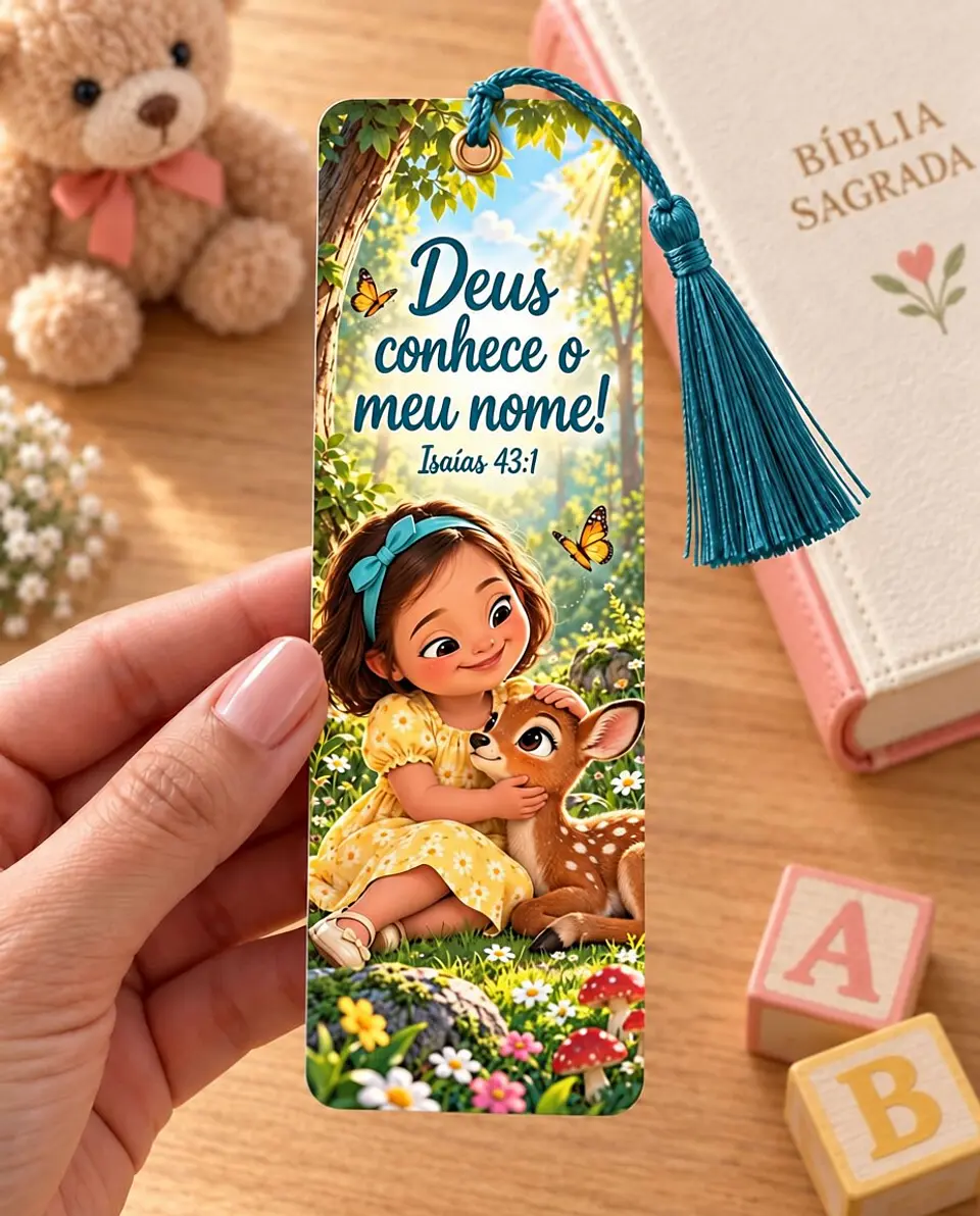 Marcador de Páginas - Infantil com Frases 6