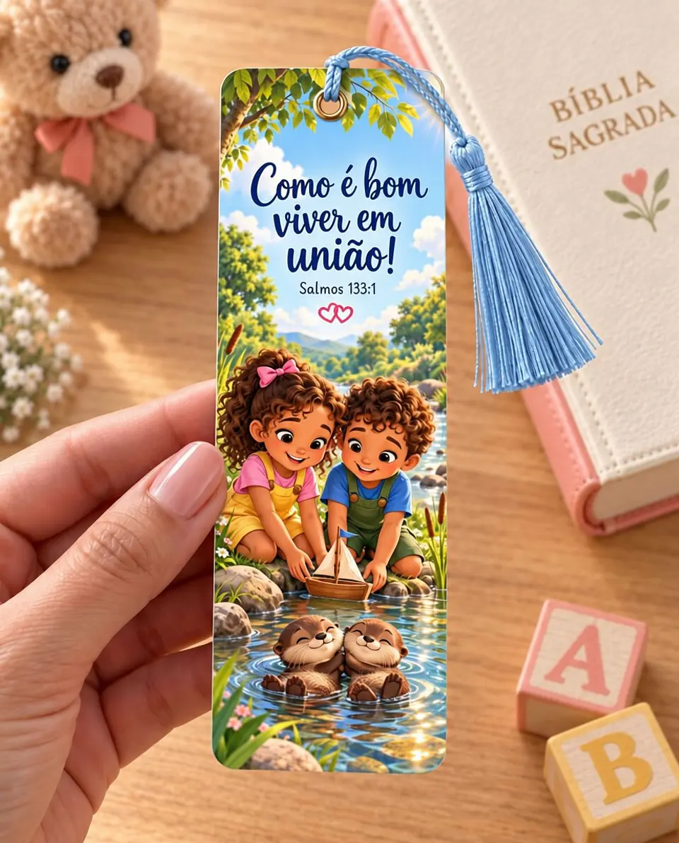Marcador de Páginas - Infantil com Frases 7