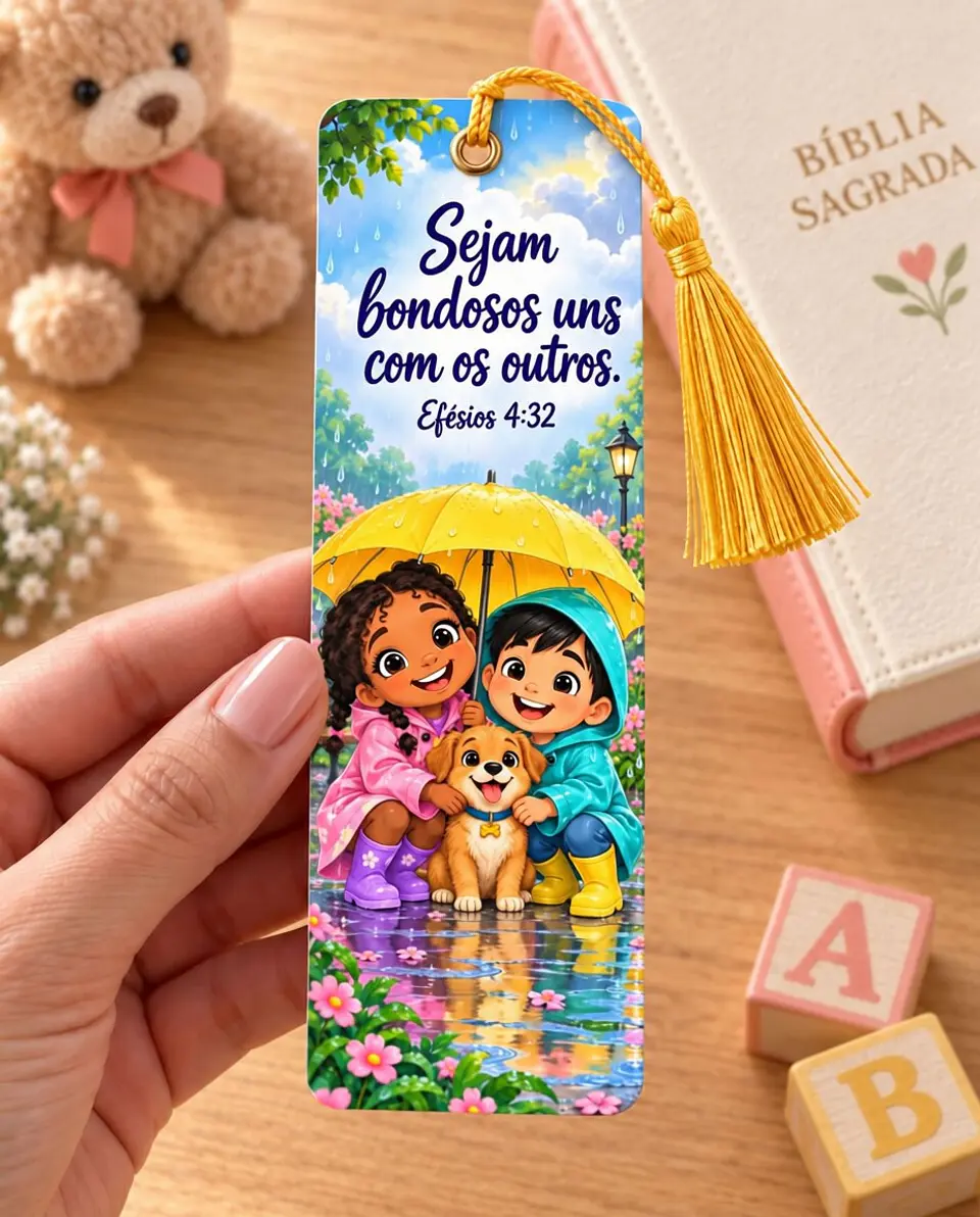Marcador de Páginas - Infantil com Frases 8