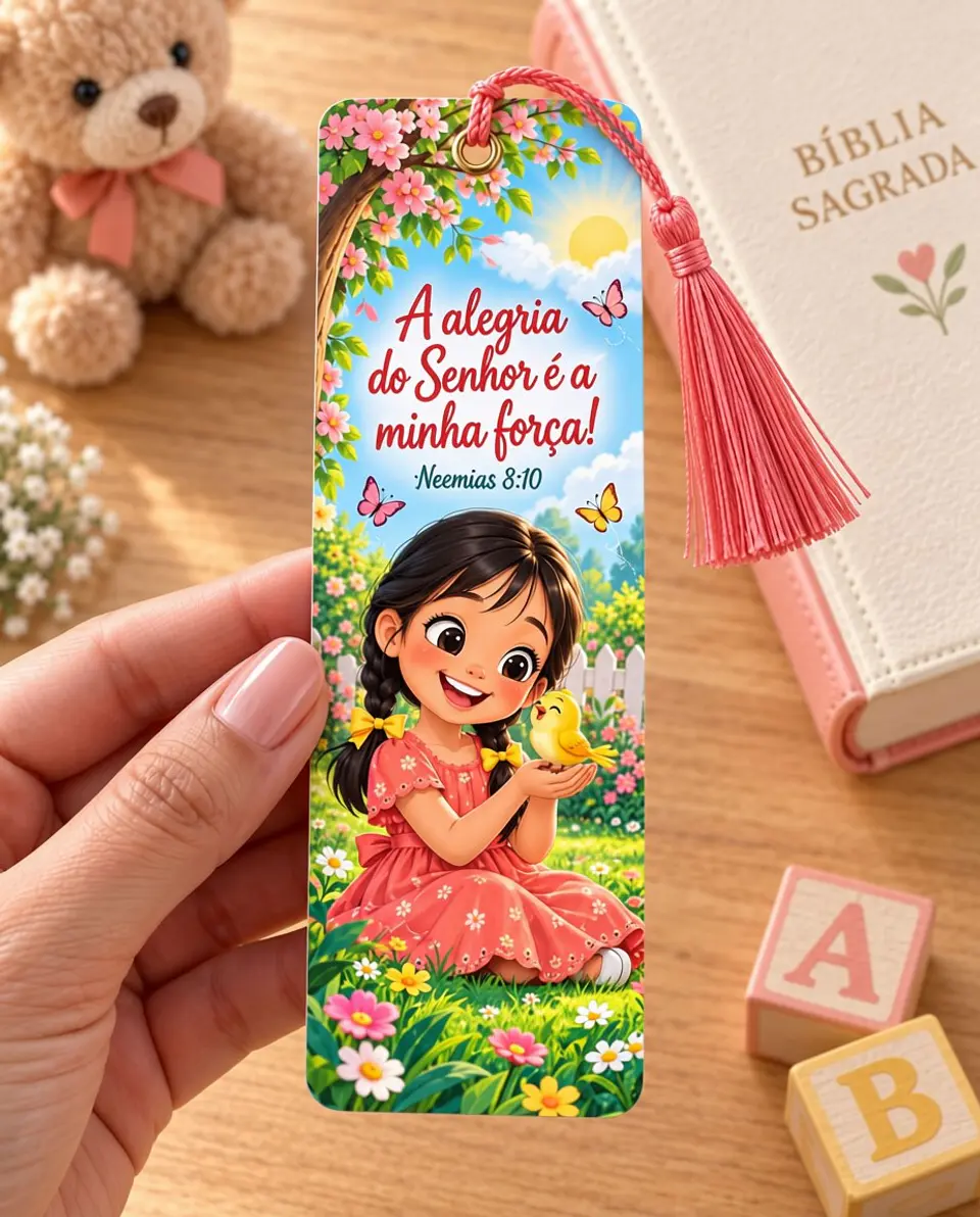 Marcador de Páginas - Infantil com Frases 10