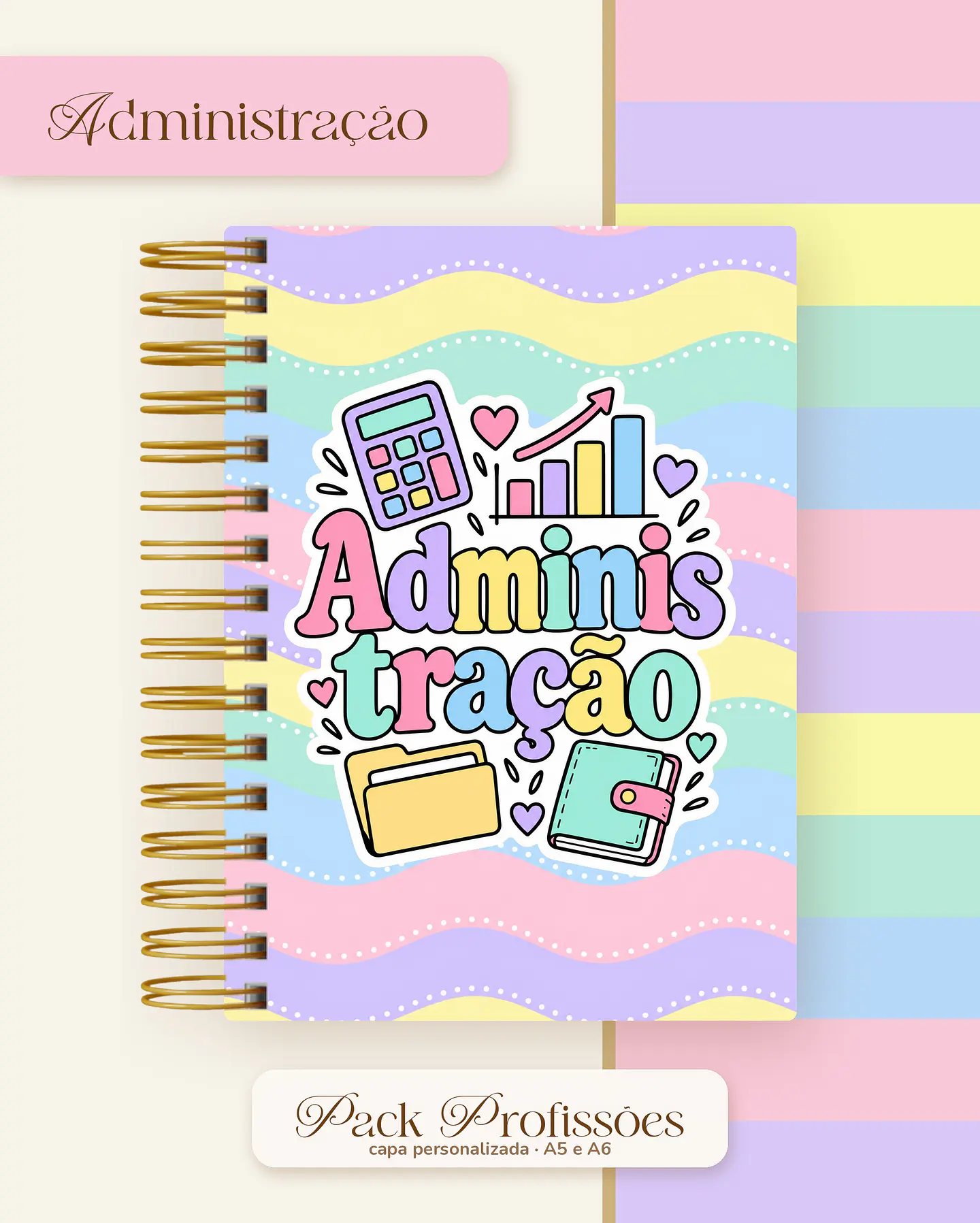 Pack Profissões 2027 - Candy Color 9