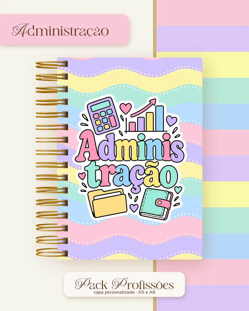 Pack Profissões 2027 - Candy Color 9