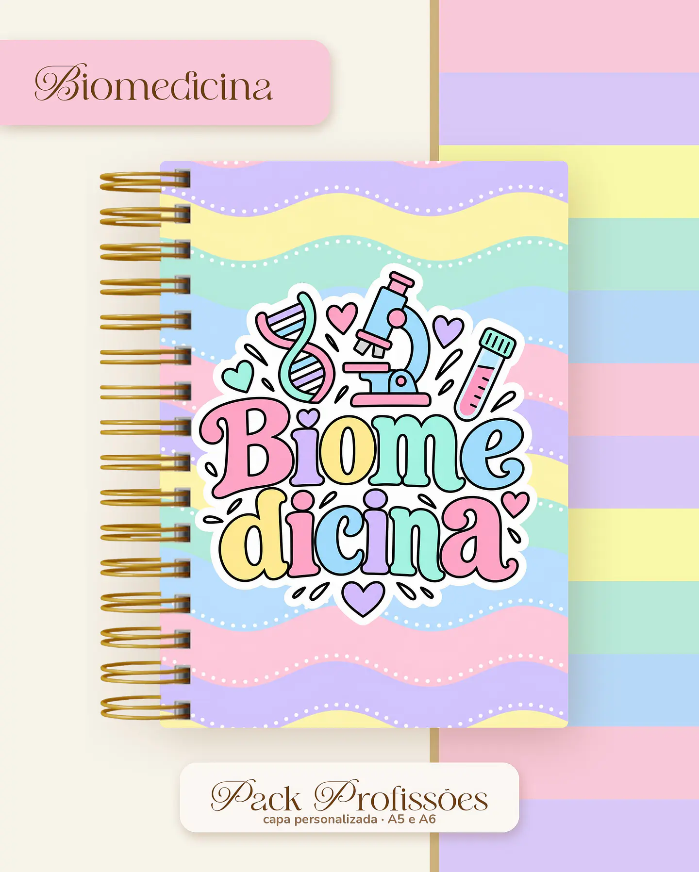 Pack Profissões 2027 - Candy Color 12