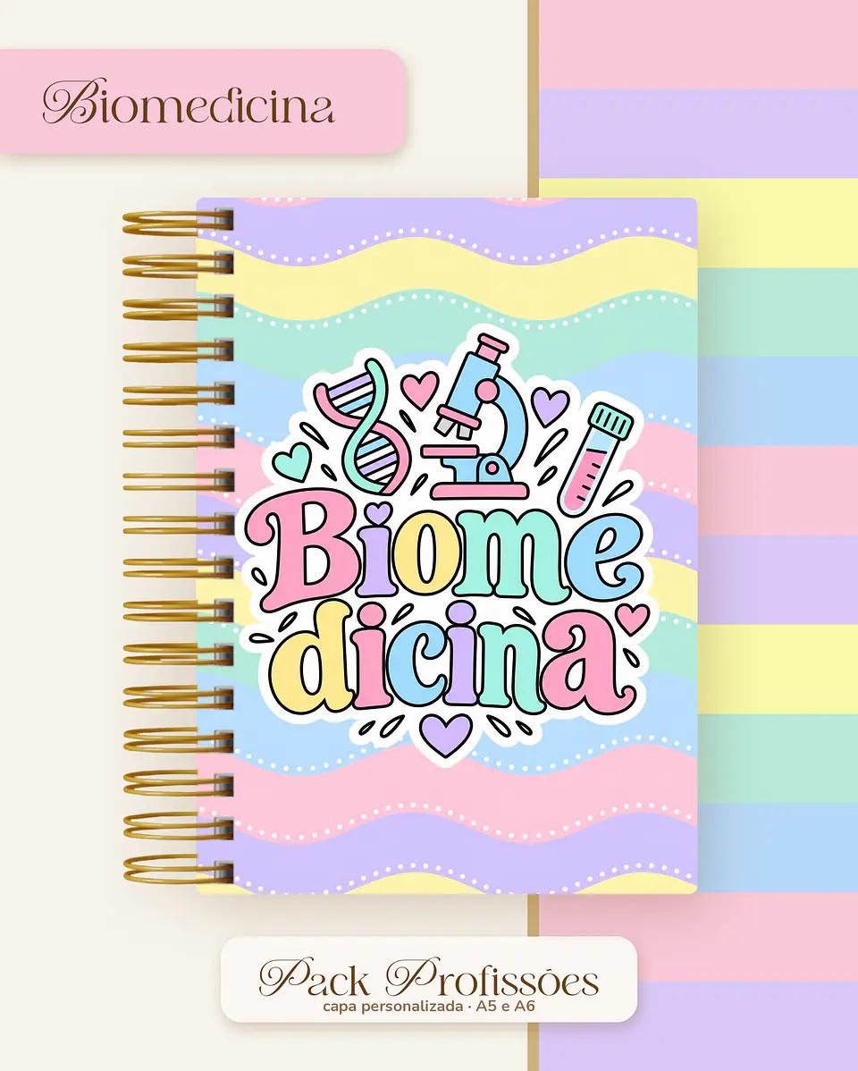 Pack Profissões 2027 - Candy Color 12