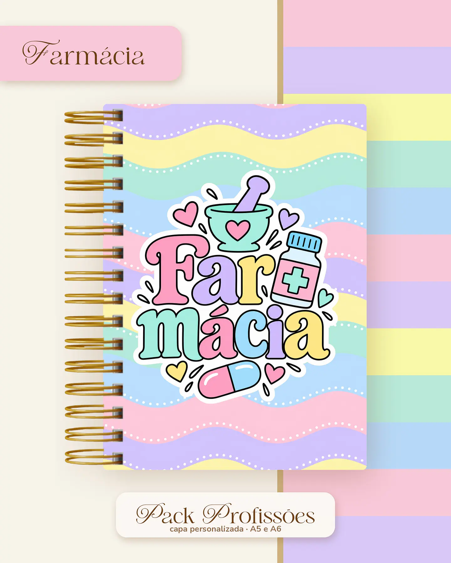 Pack Profissões 2027 - Candy Color 14