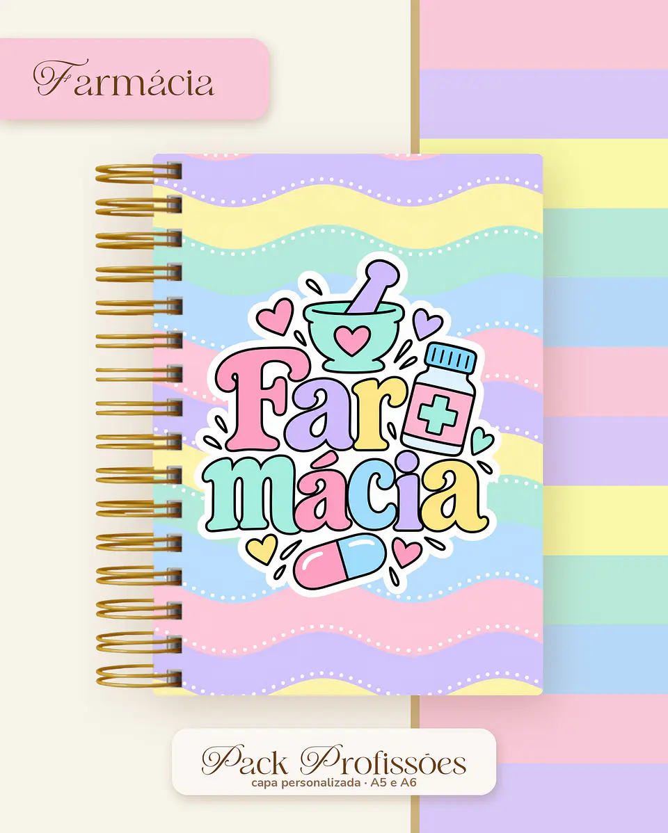Pack Profissões 2027 - Candy Color 14