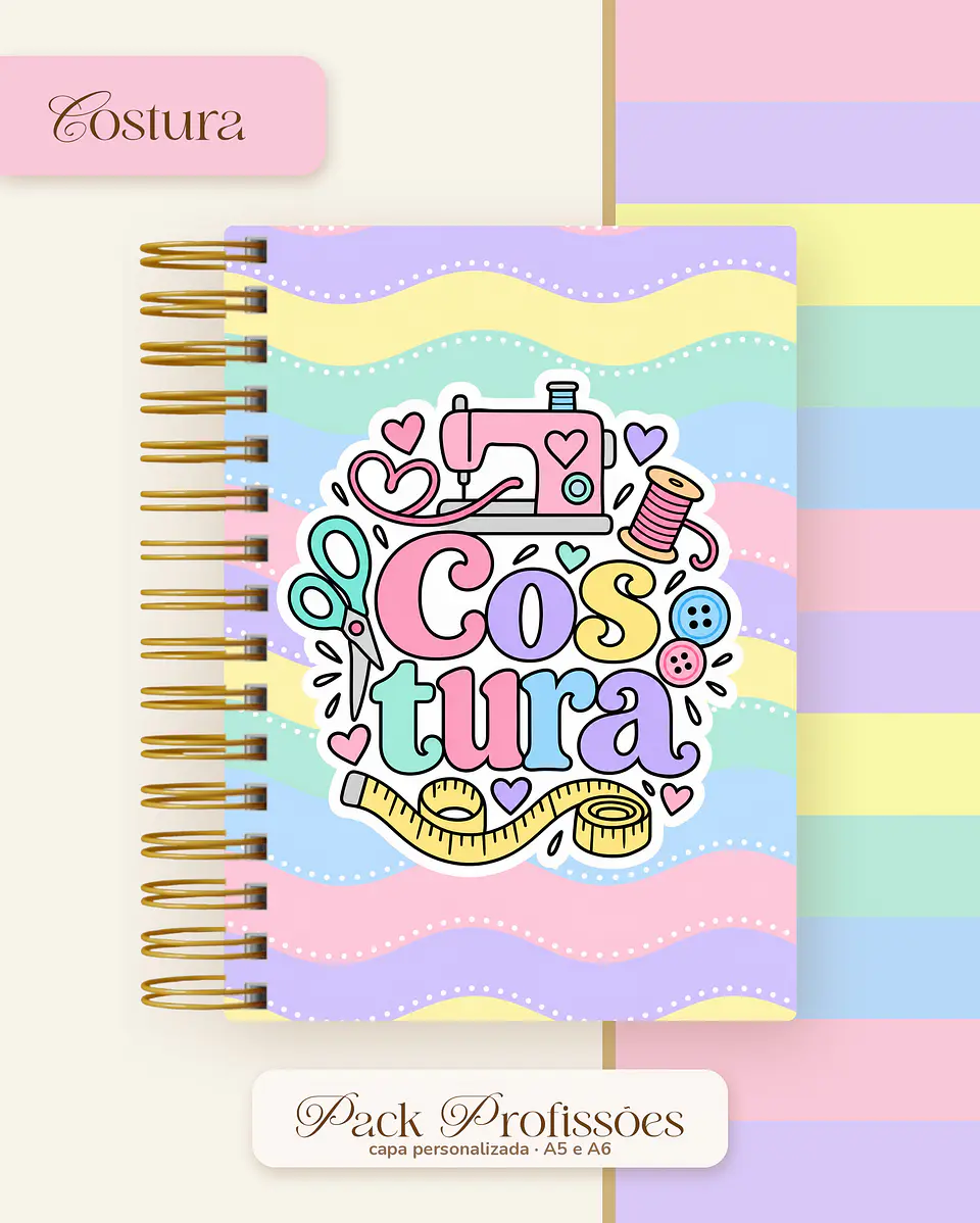 Pack Profissões 2027 - Candy Color 24
