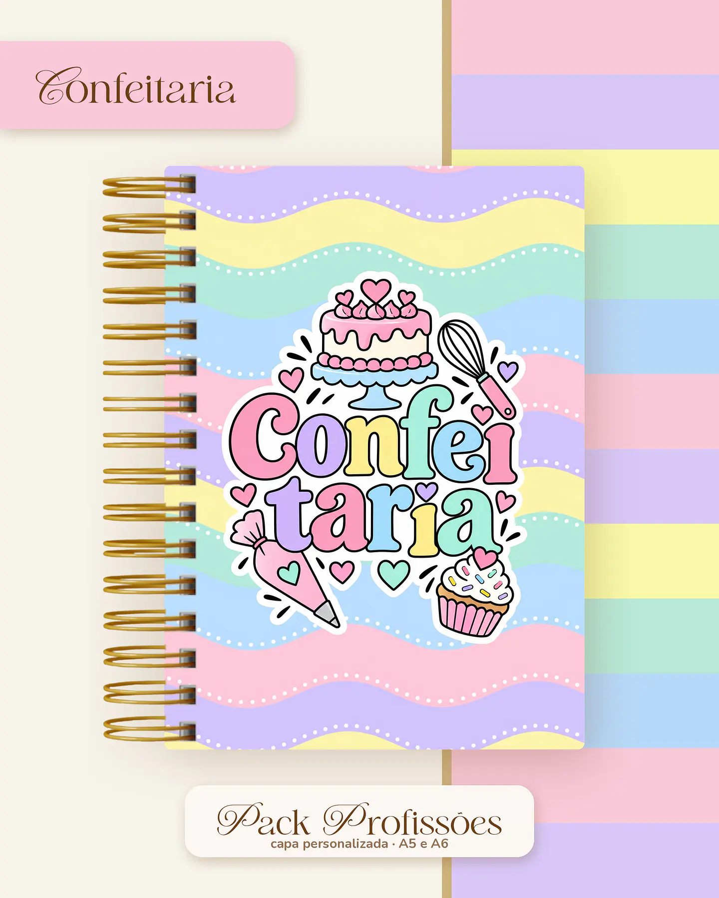 Pack Profissões 2027 - Candy Color 25