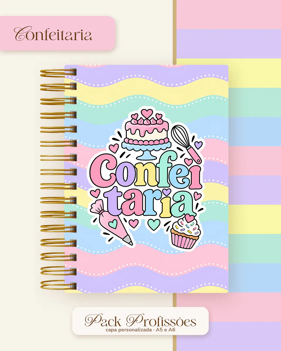 Pack Profissões 2027 - Candy Color 25