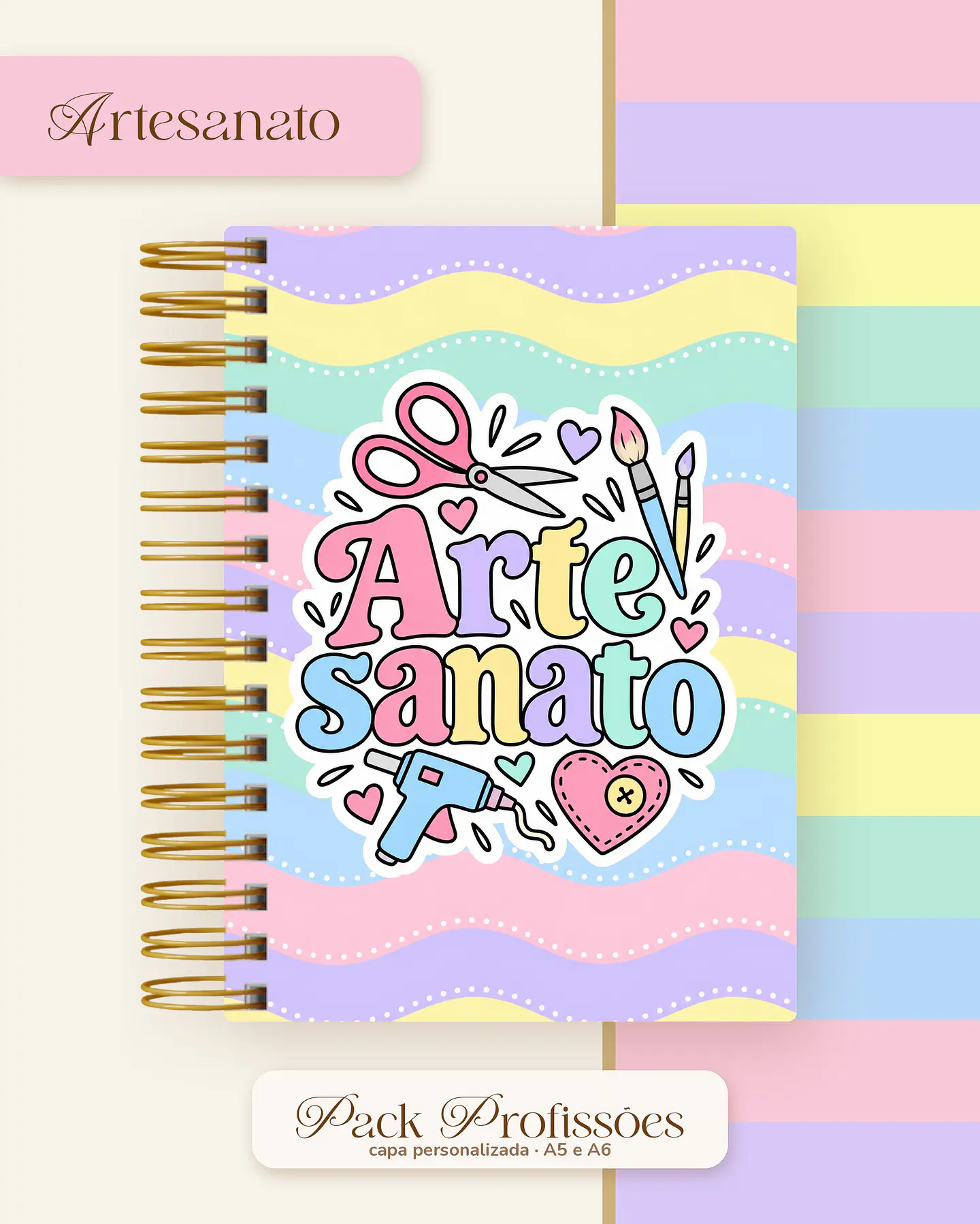 Pack Profissões 2027 - Candy Color 26