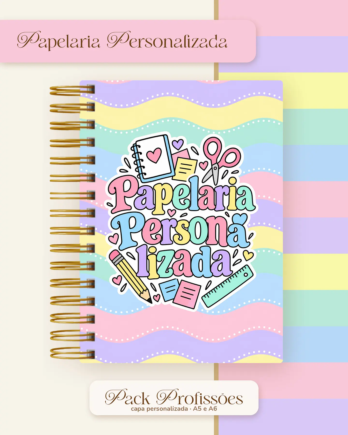Pack Profissões 2027 - Candy Color 27