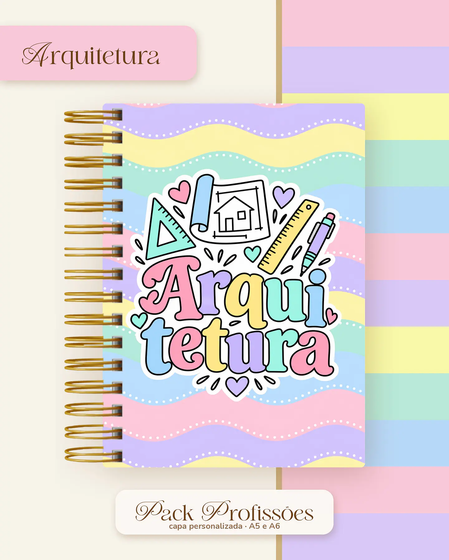 Pack Profissões 2027 - Candy Color 31