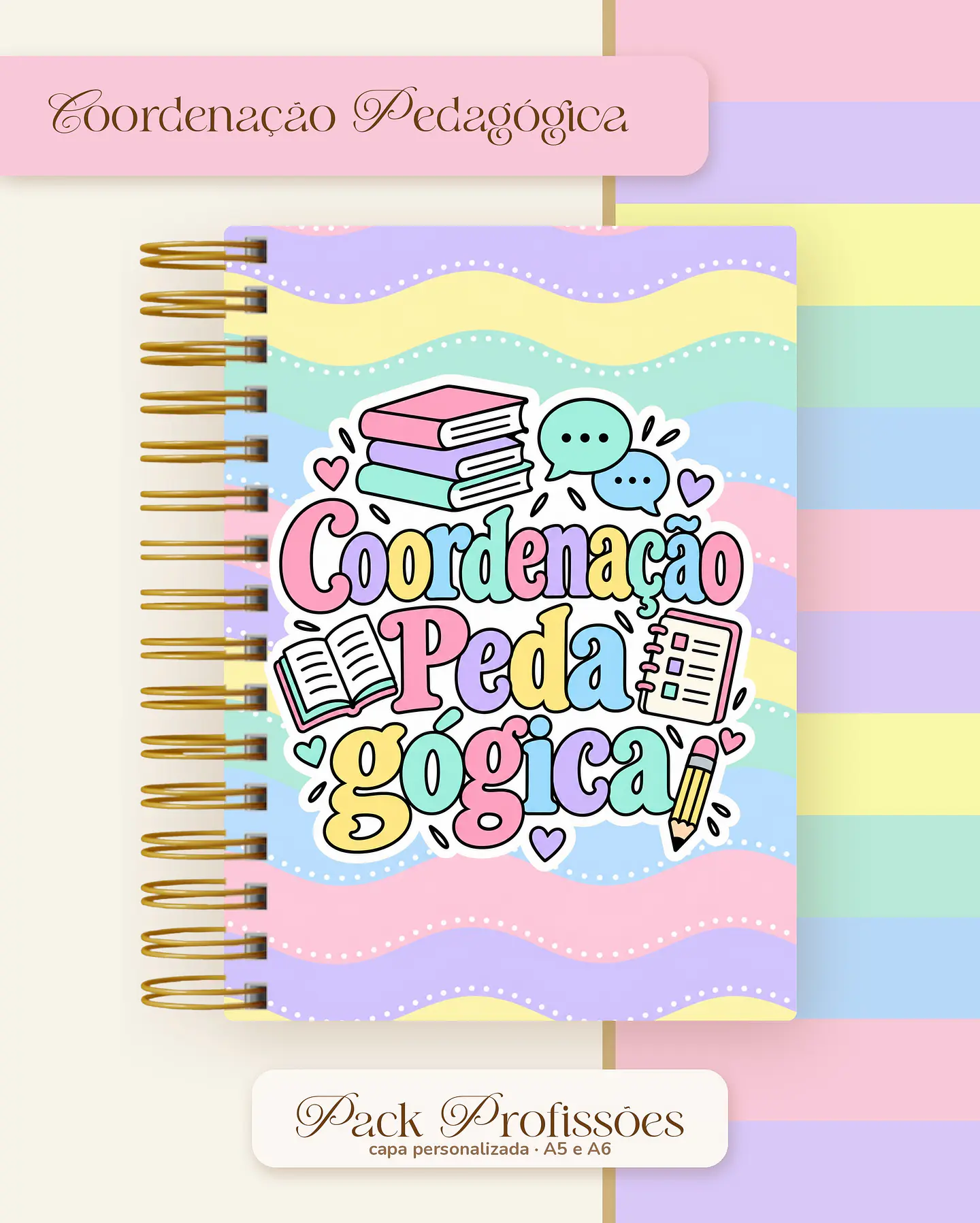Pack Profissões 2027 - Candy Color 32