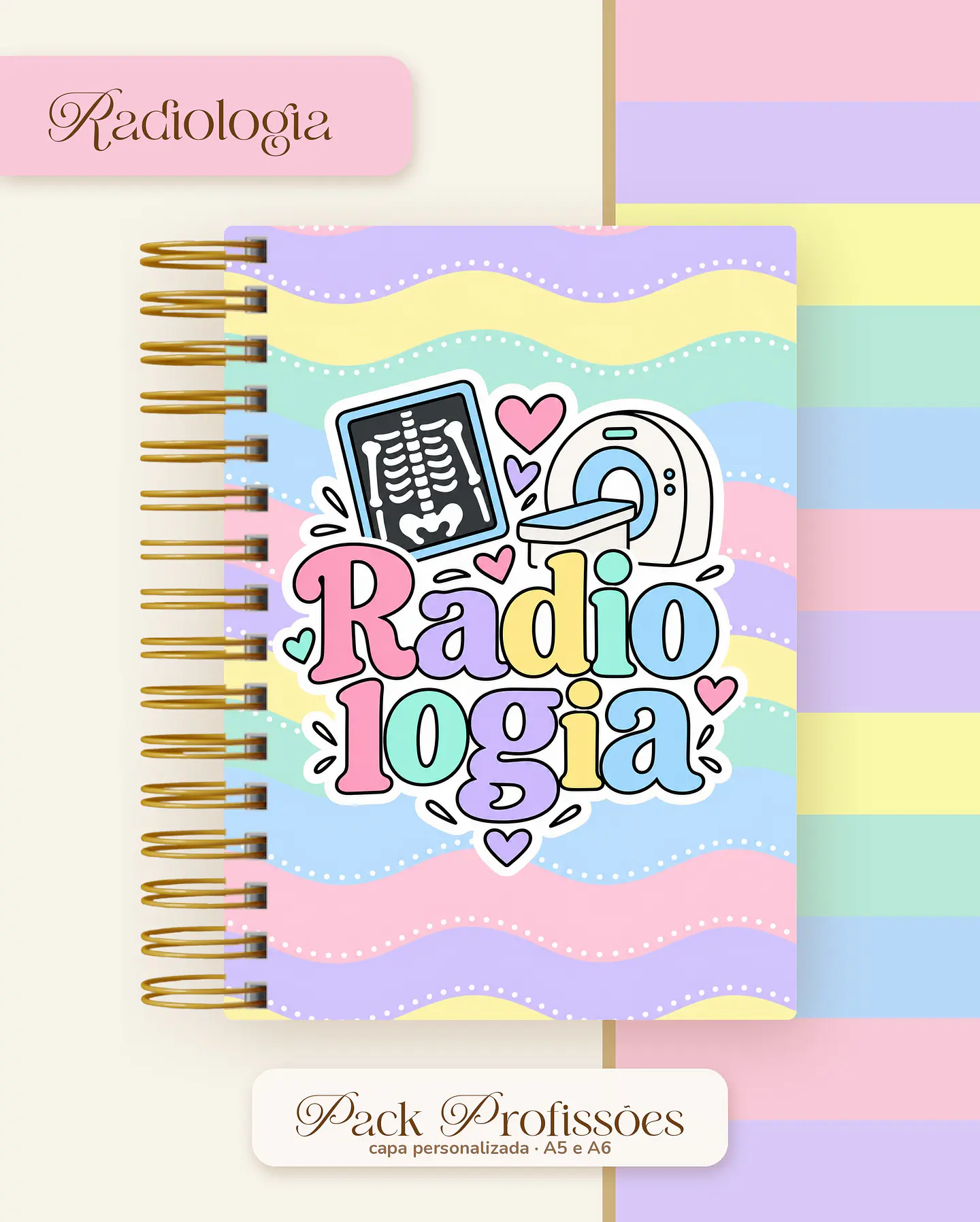 Pack Profissões 2027 - Candy Color 33