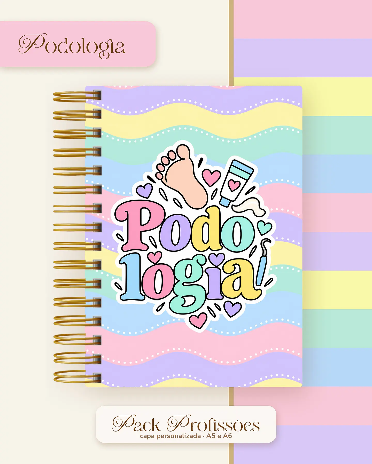 Pack Profissões 2027 - Candy Color 34