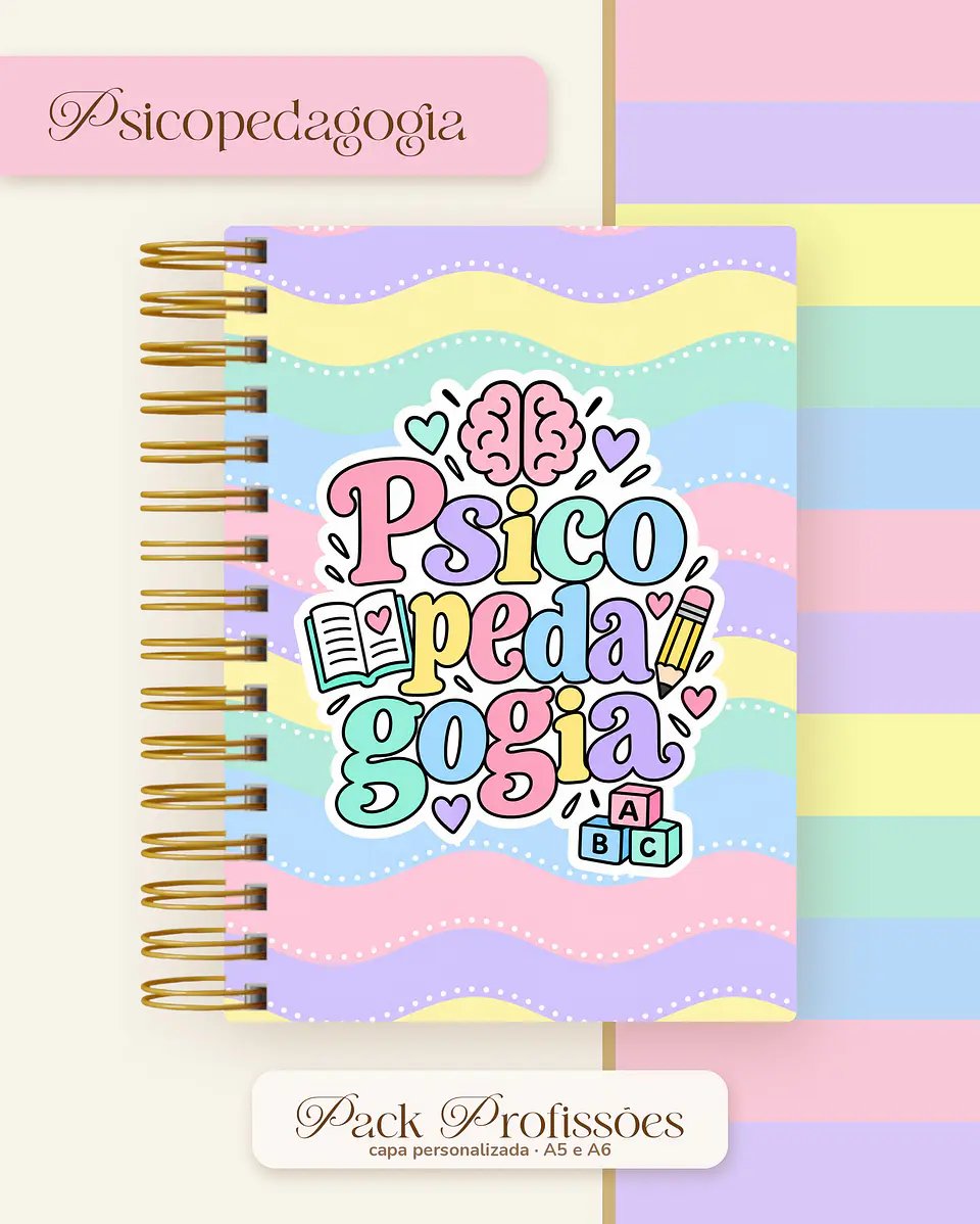Pack Profissões 2027 - Candy Color 35