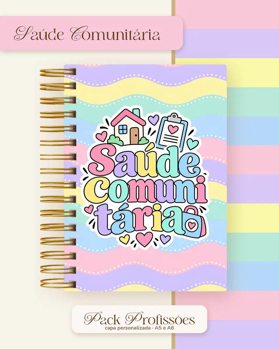 Pack Profissões 2027 - Candy Color 36