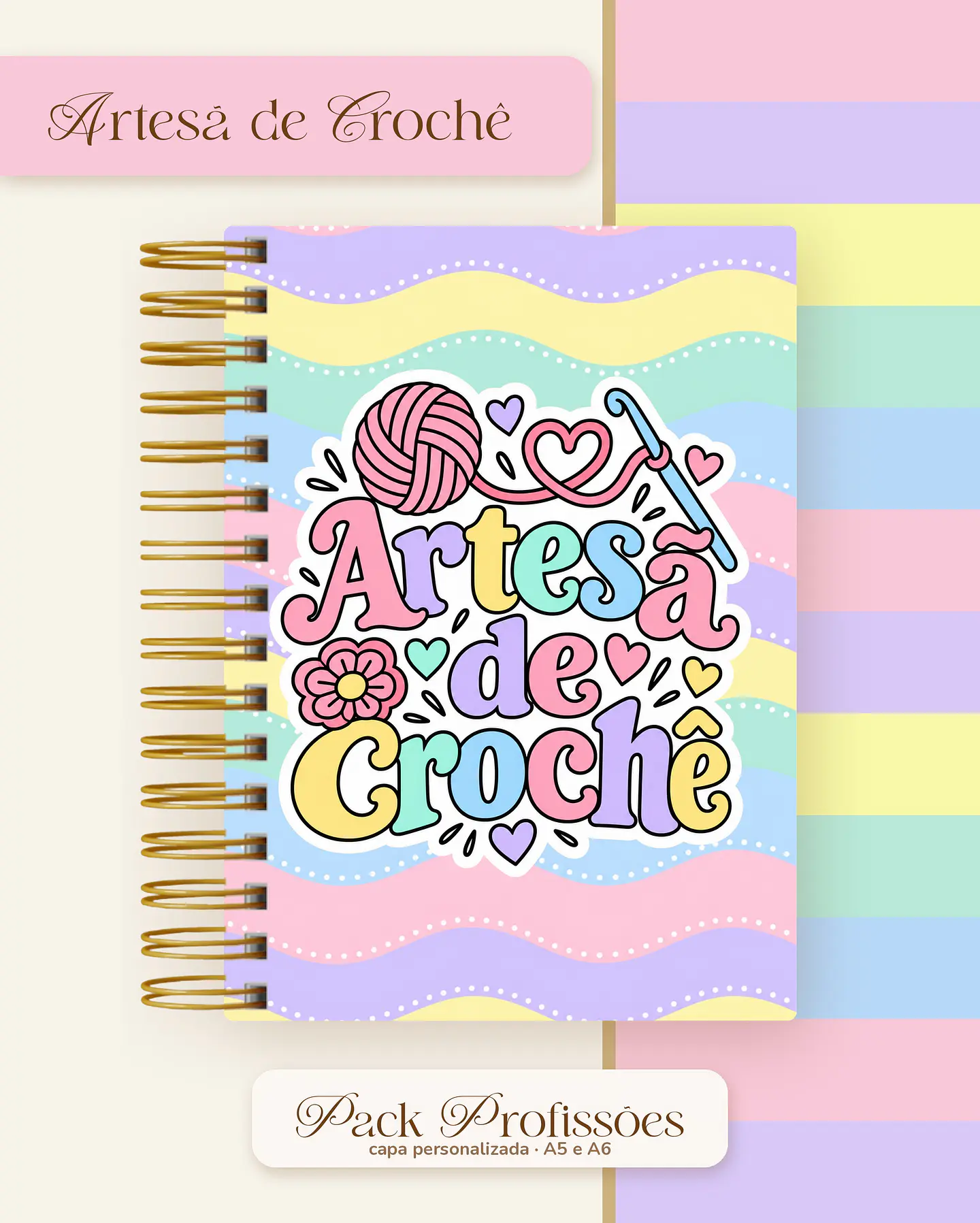 Pack Profissões 2027 - Candy Color 39