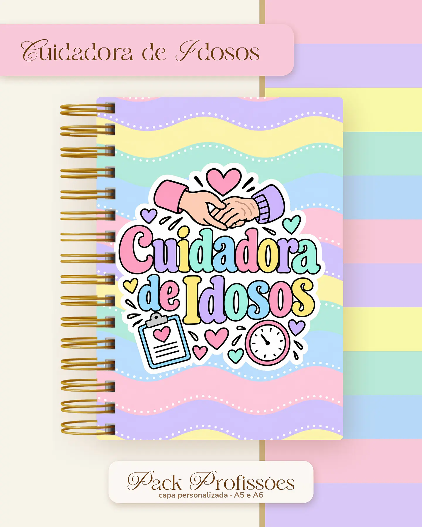 Pack Profissões 2027 - Candy Color 40