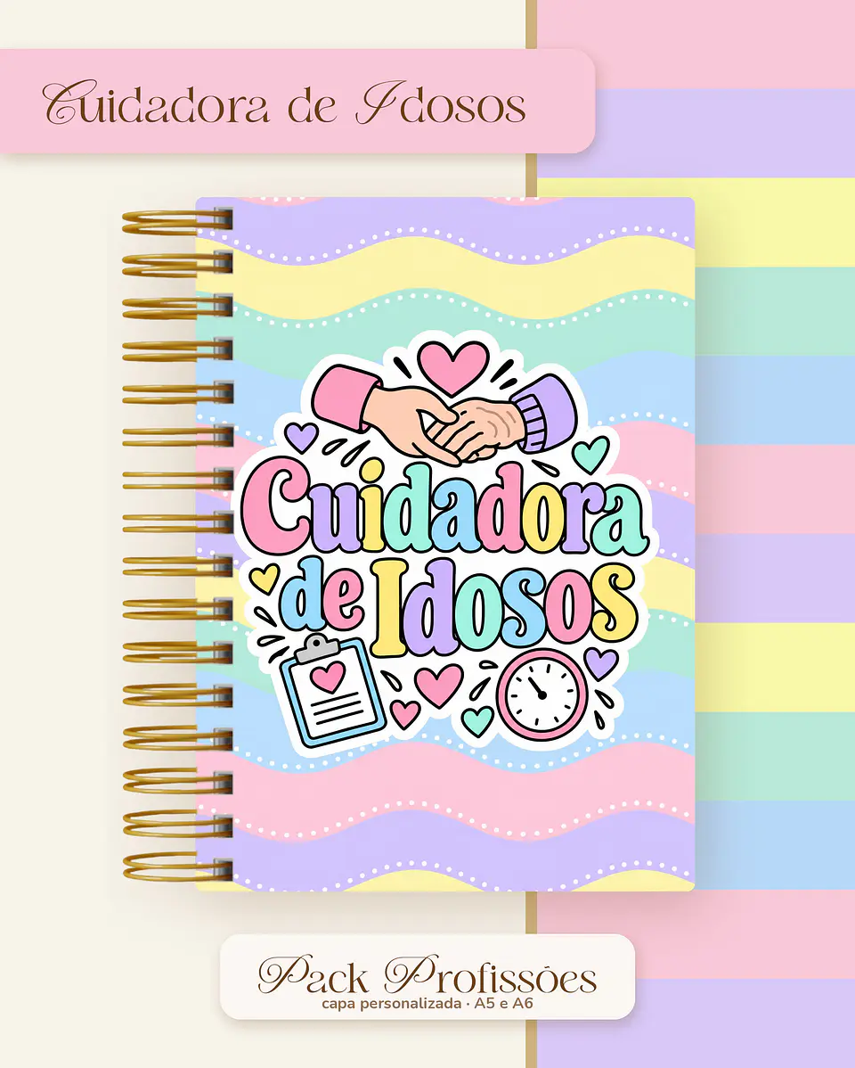 Pack Profissões 2027 - Candy Color 40