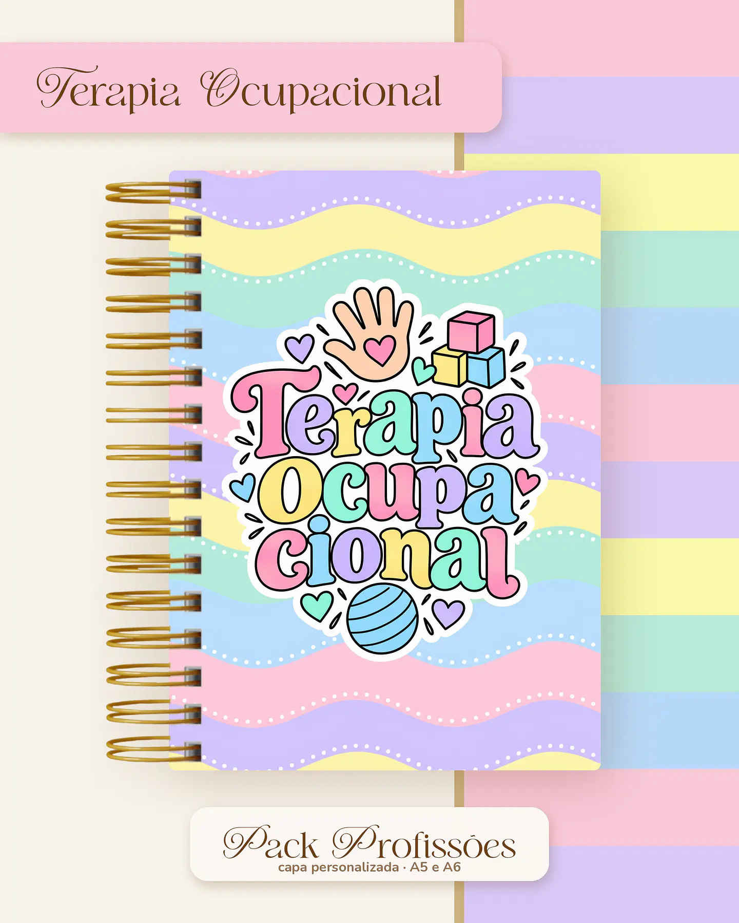 Pack Profissões 2027 - Candy Color 41