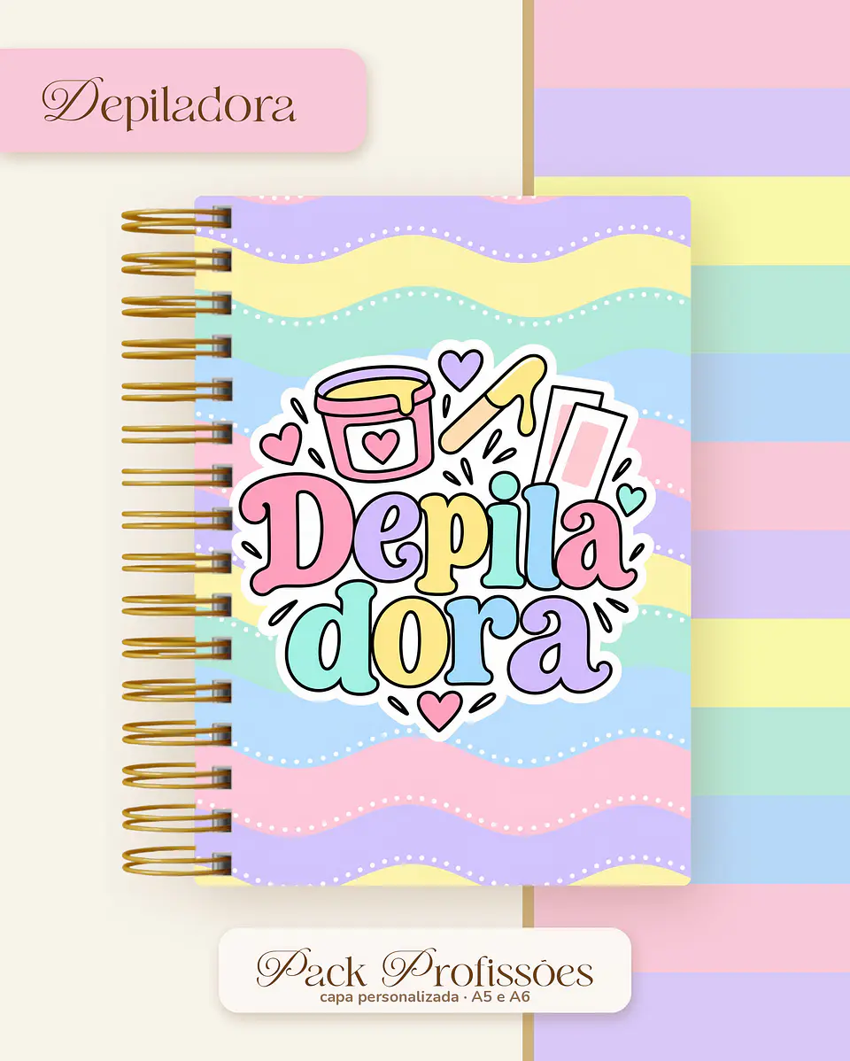 Pack Profissões 2027 - Candy Color 44