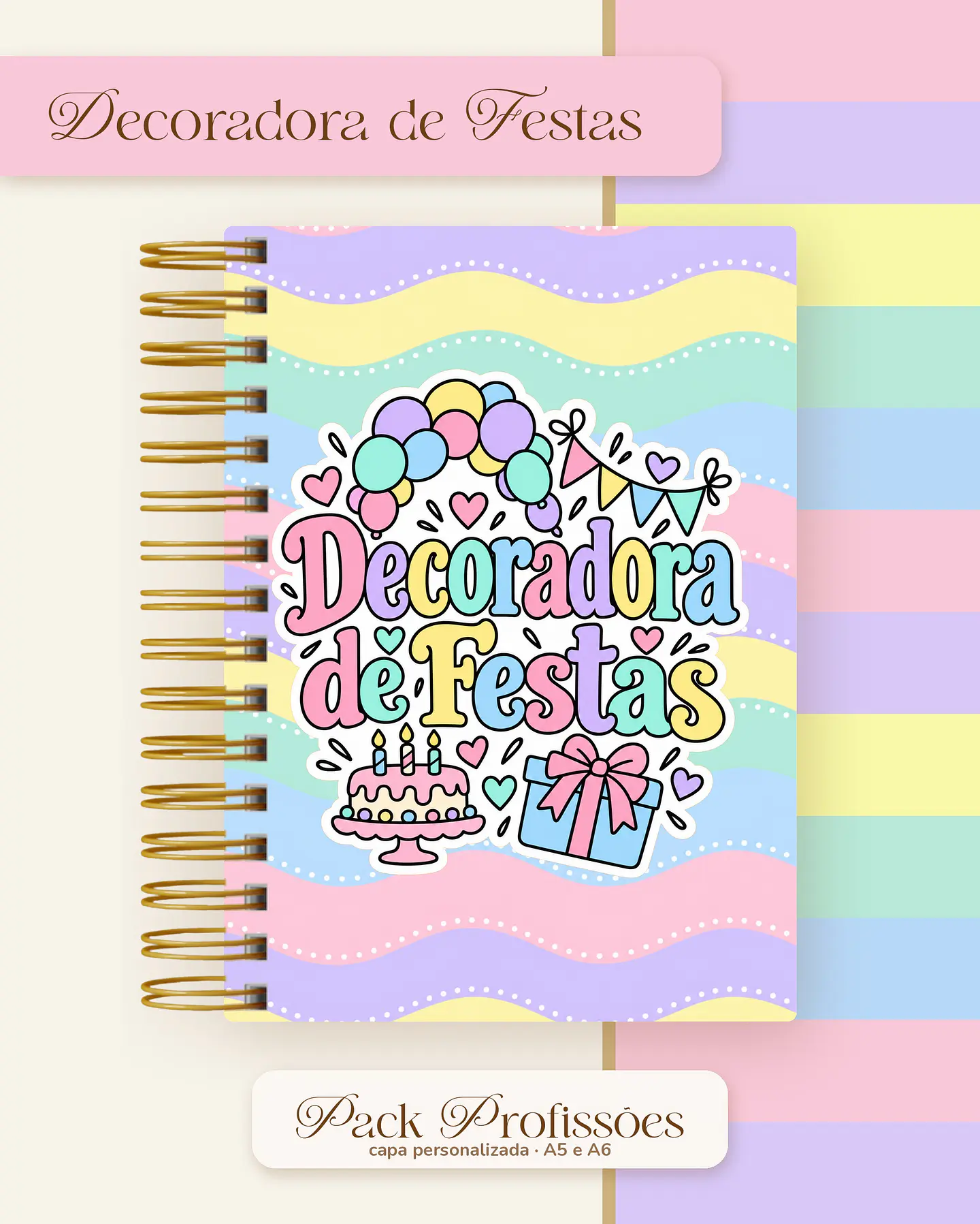 Pack Profissões 2027 - Candy Color 47