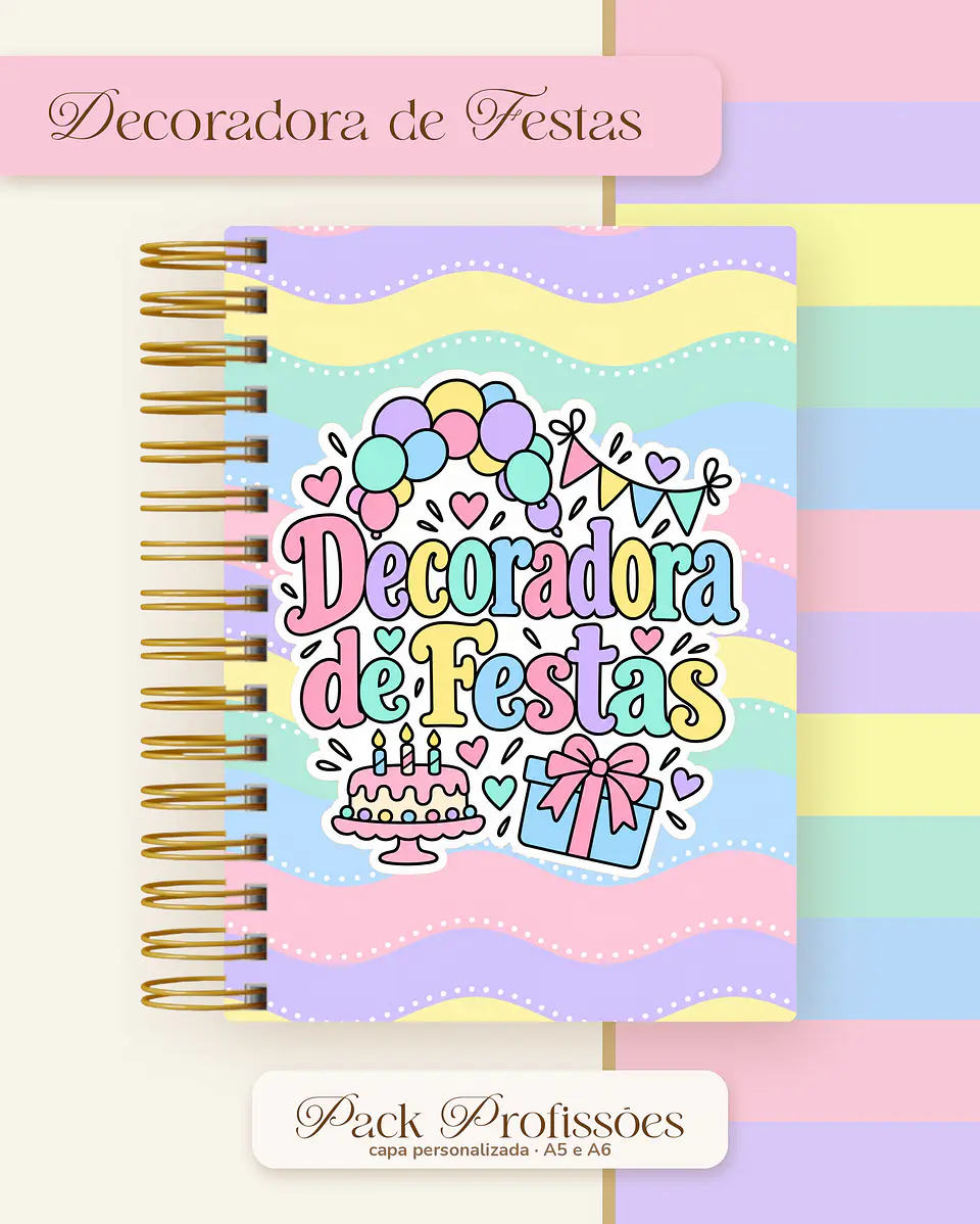 Pack Profissões 2027 - Candy Color 47