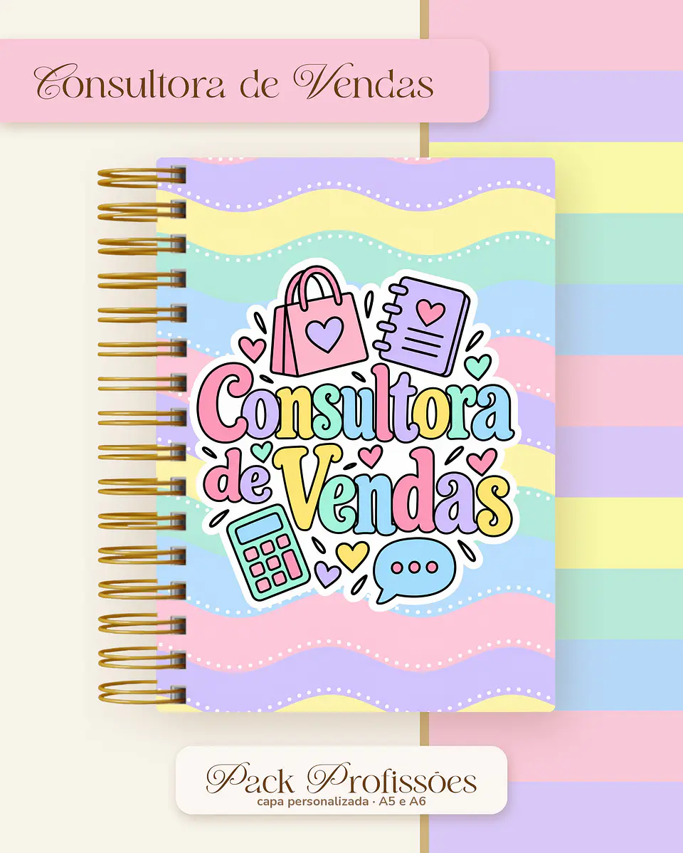 Pack Profissões 2027 - Candy Color 48