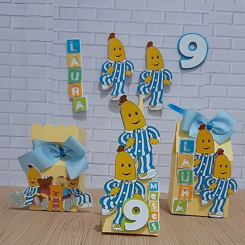 Kit Festa - Bananas de Pijamas