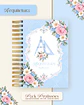 Pack Profissões 2027 - Floral Azul - Thumbnail 1