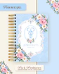 Pack Profissões 2027 - Floral Azul - Thumbnail 22