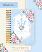Pack Profissões 2027 - Floral Azul - Thumbnail 30