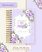 Pack Profissões 2027 - Floral Lilás - Thumbnail 44