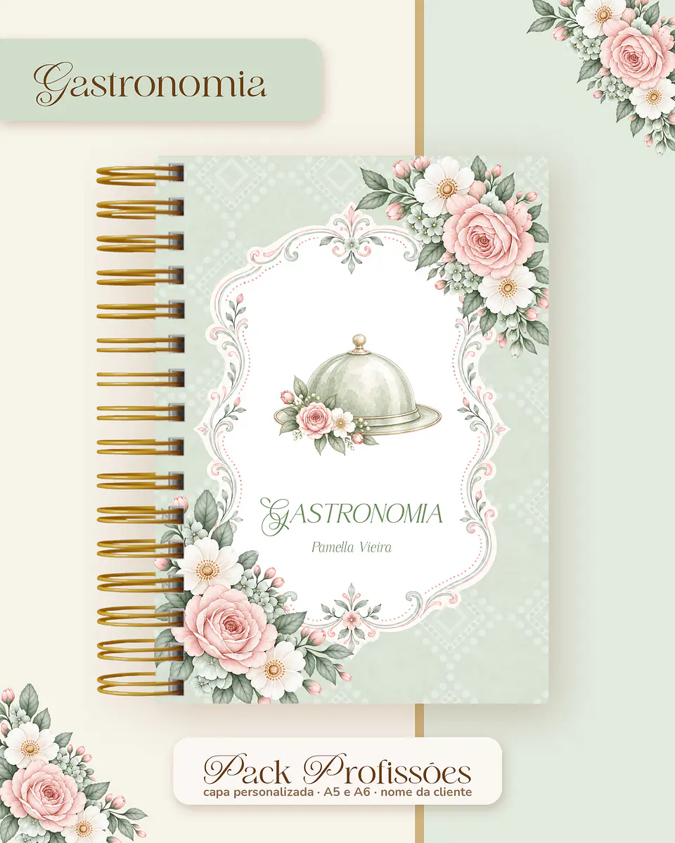 Pack Profissões 2027 - Floral Verde 21