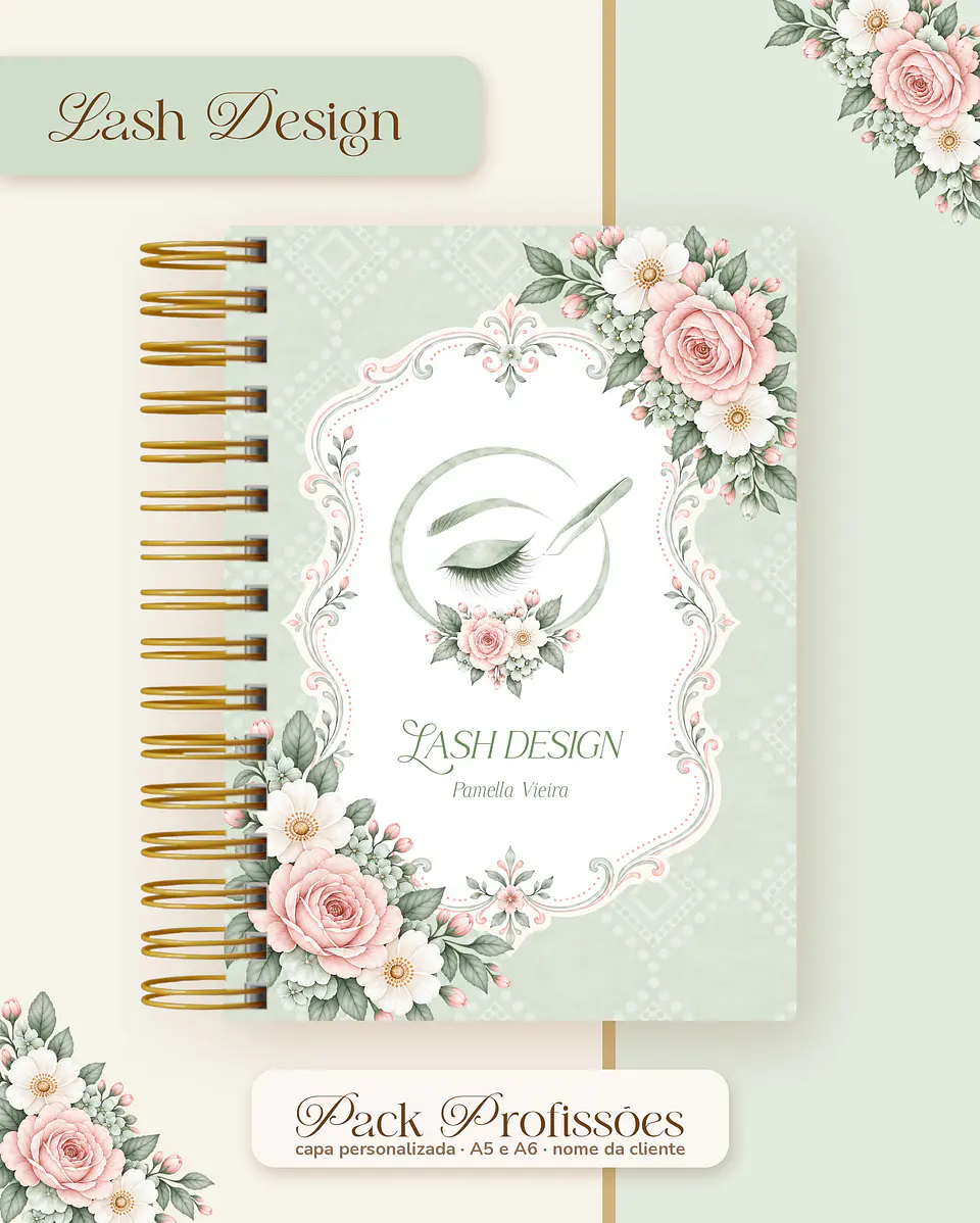 Pack Profissões 2027 - Floral Verde 23