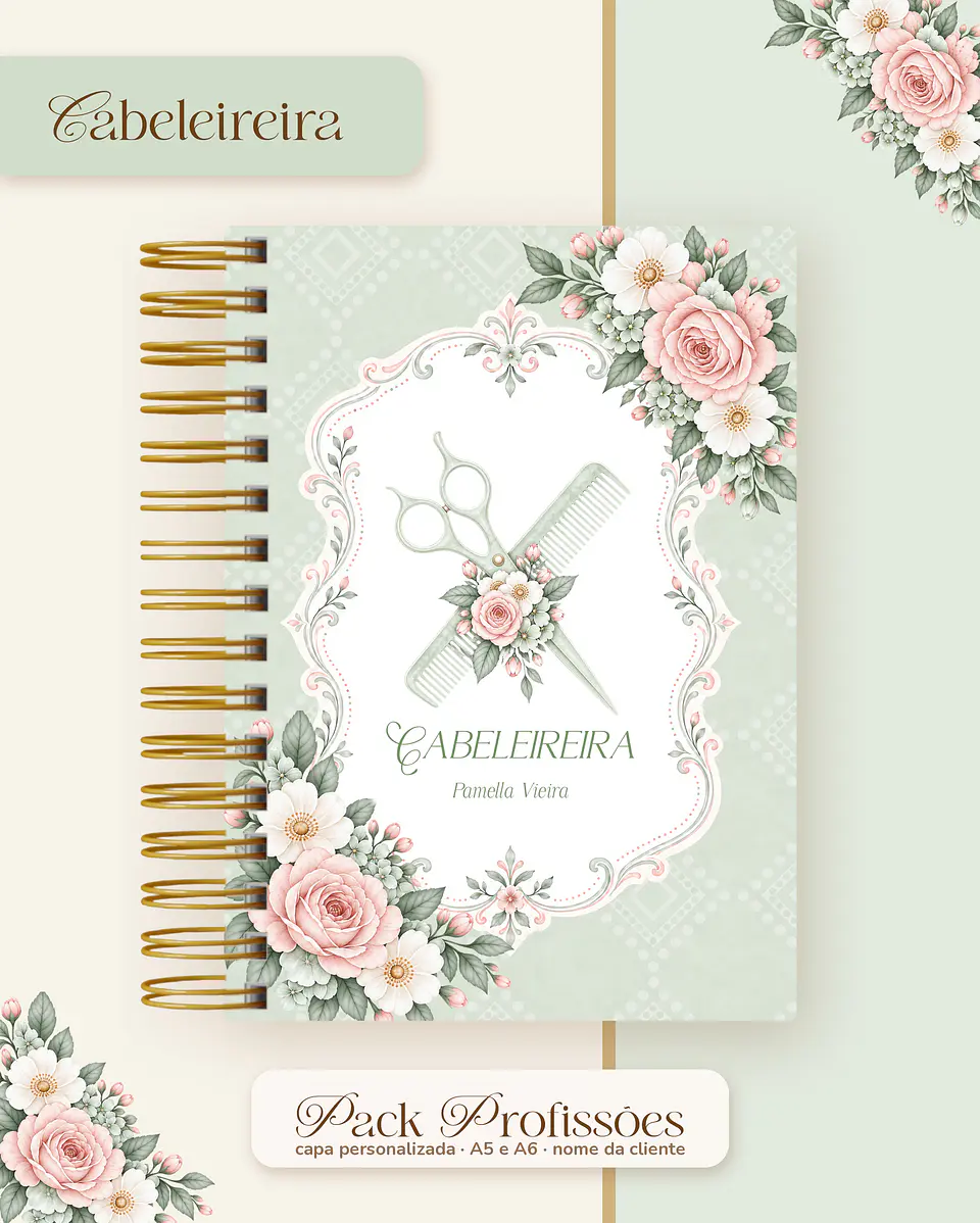 Pack Profissões 2027 - Floral Verde 27