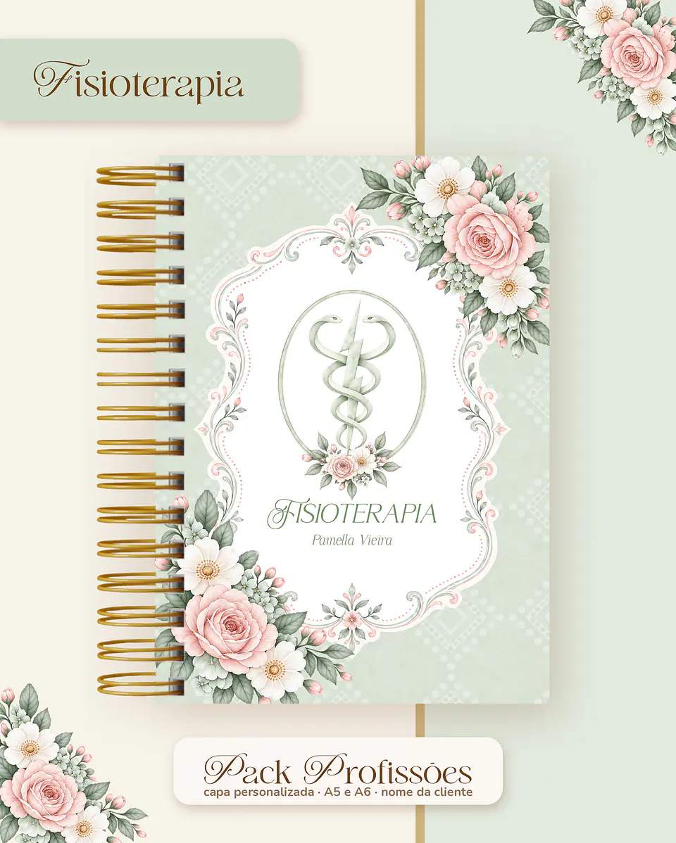 Pack Profissões 2027 - Floral Verde 28