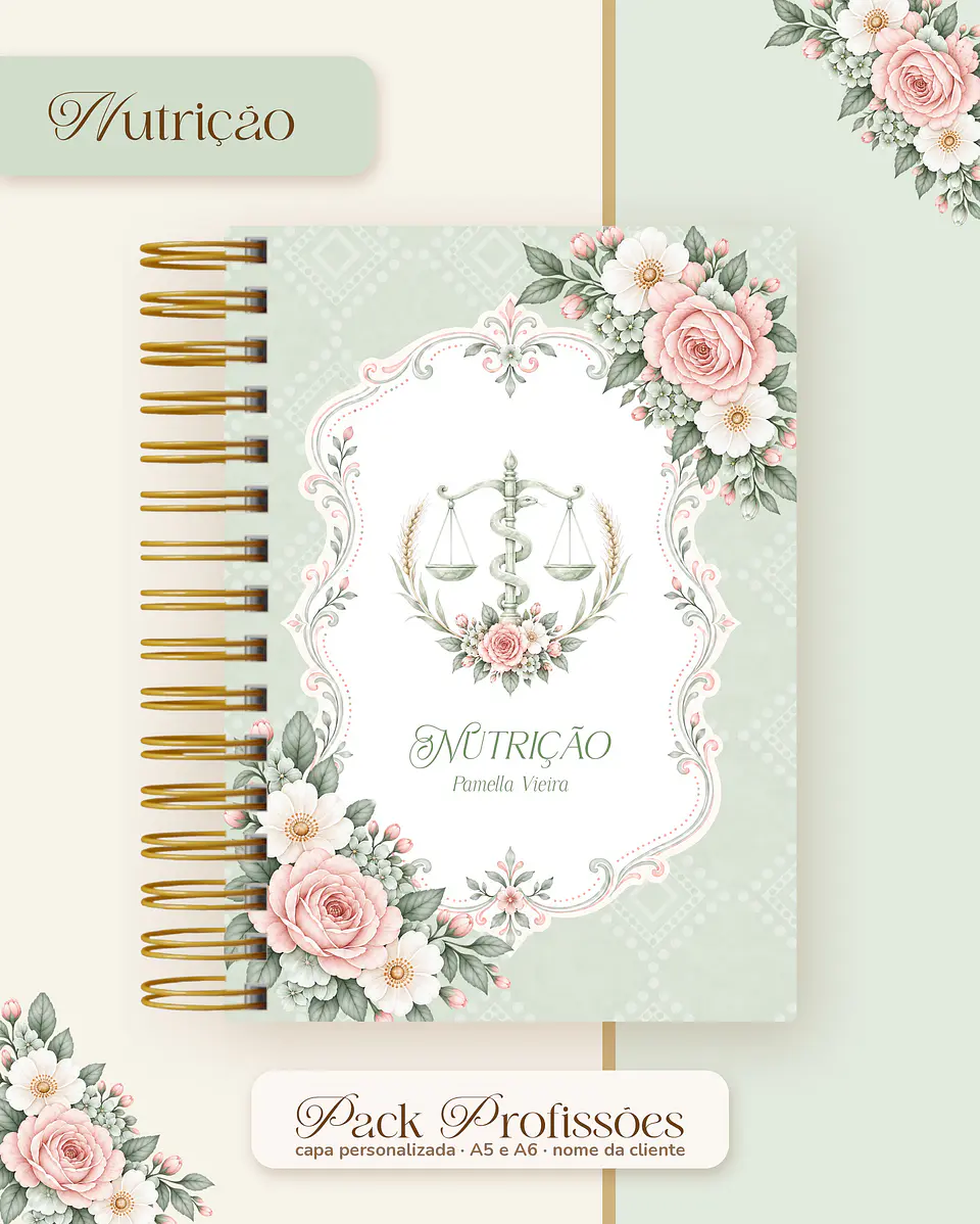 Pack Profissões 2027 - Floral Verde 32
