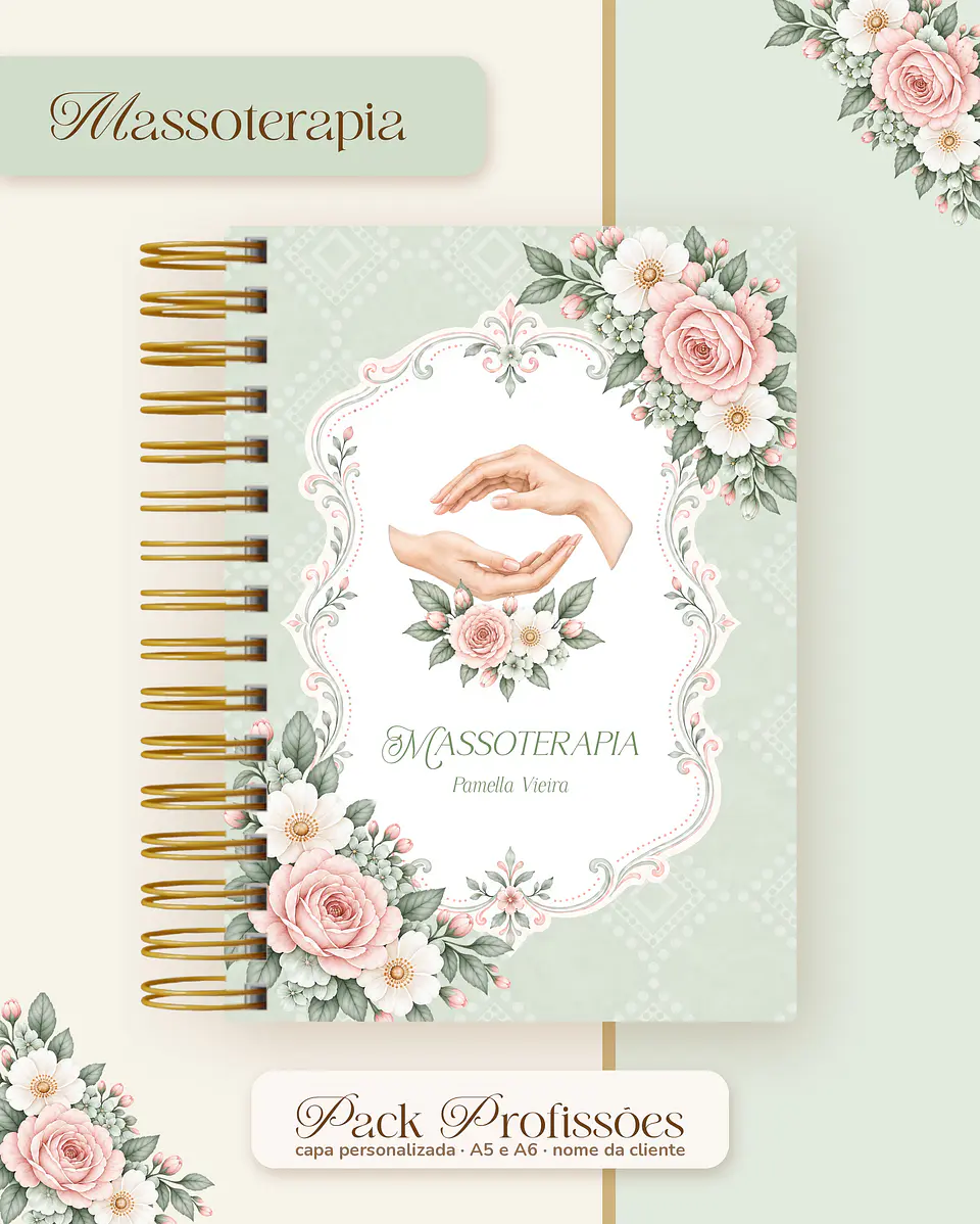 Pack Profissões 2027 - Floral Verde 33