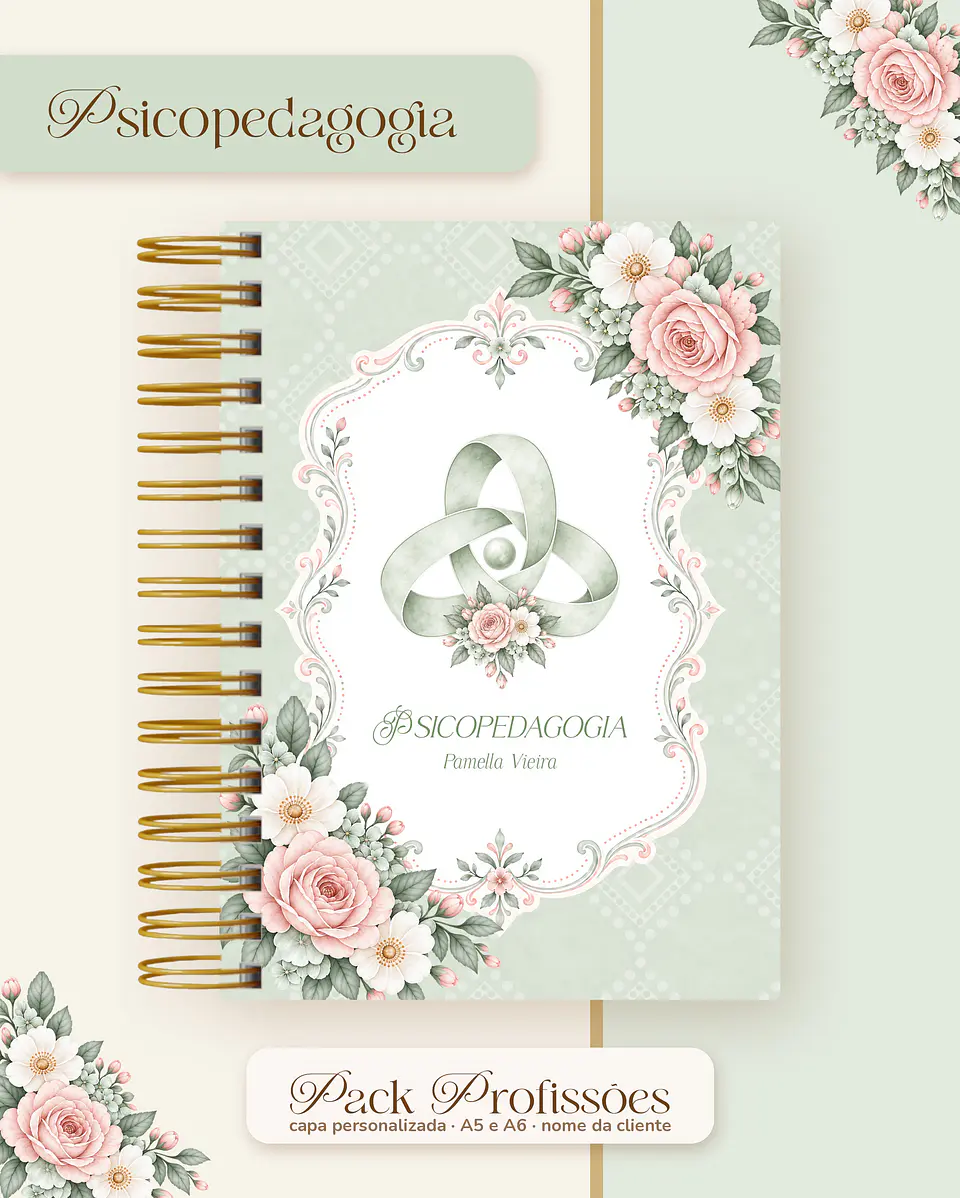 Pack Profissões 2027 - Floral Verde 37