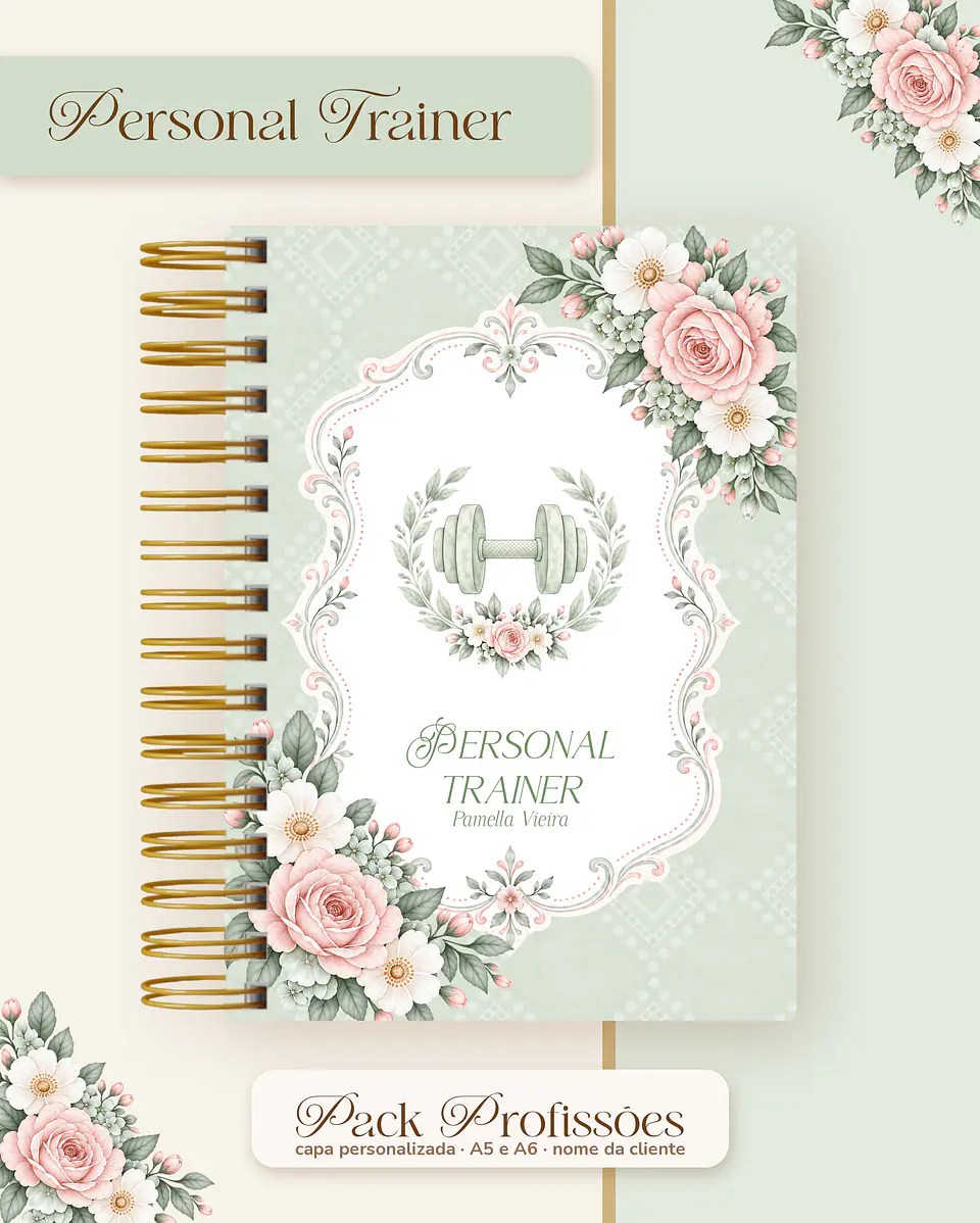 Pack Profissões 2027 - Floral Verde 40