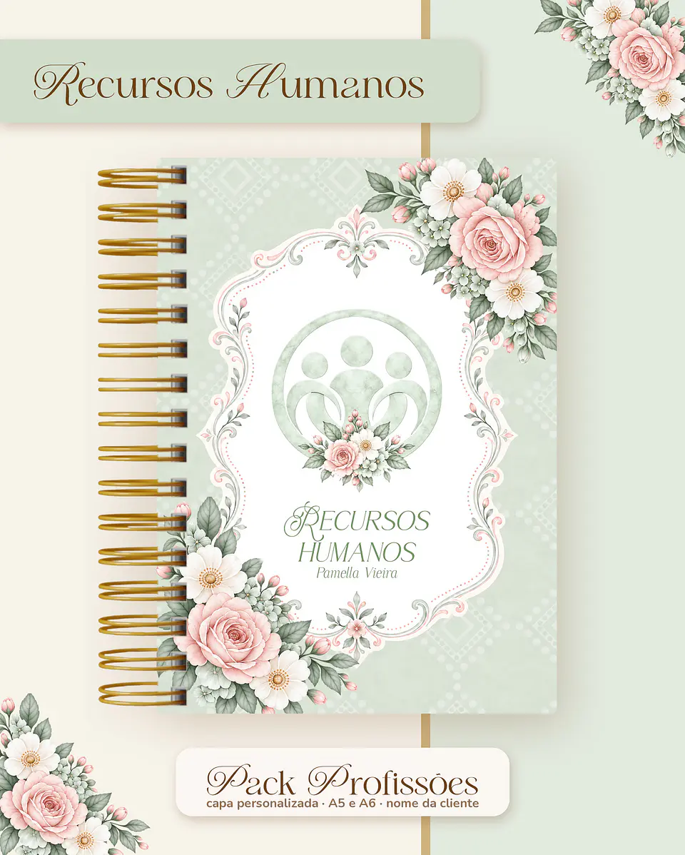 Pack Profissões 2027 - Floral Verde 41