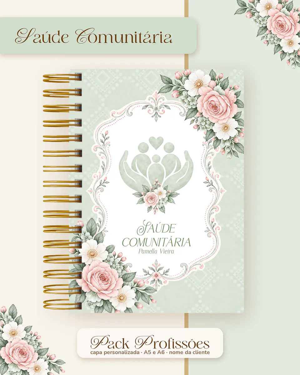 Pack Profissões 2027 - Floral Verde 47