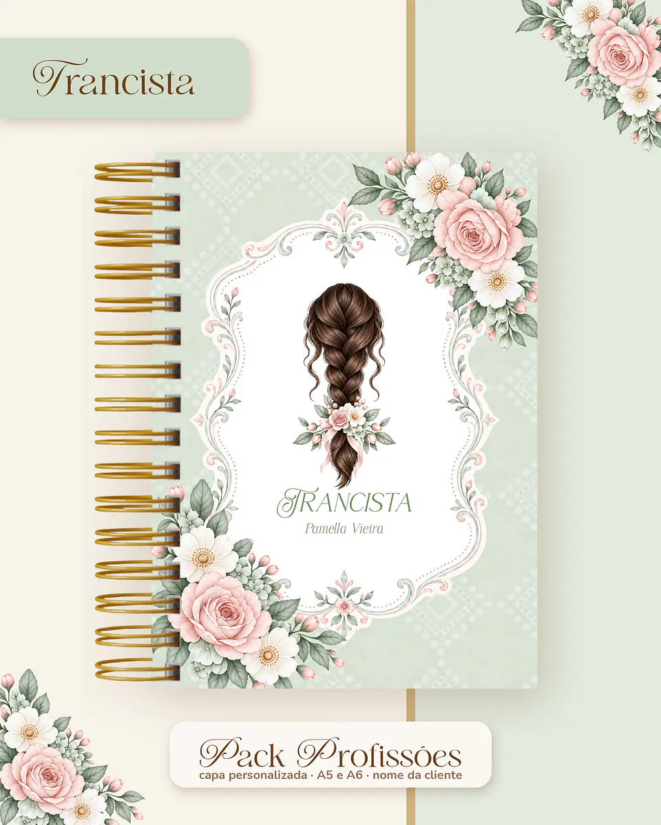 Pack Profissões 2027 - Floral Verde 49